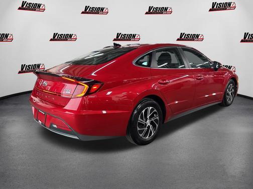 Calypso Red 2021 Hyundai SONATA Blue