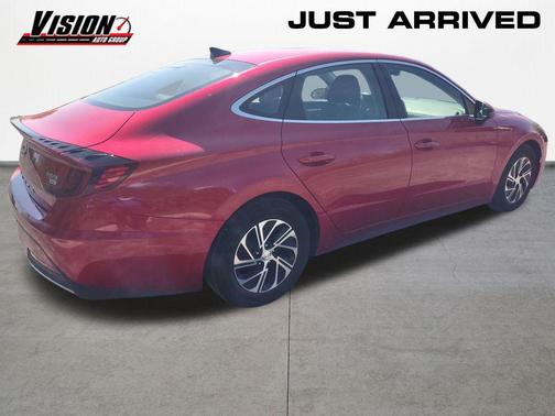 Calypso Red 2021 Hyundai SONATA Blue