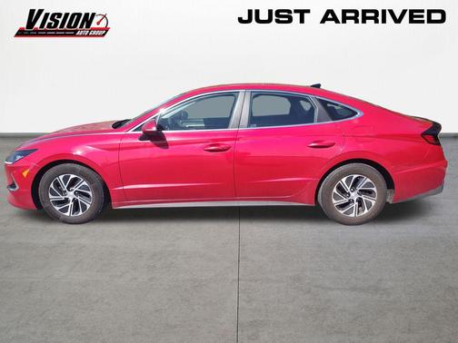 Calypso Red 2021 Hyundai SONATA Blue