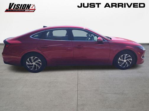 Calypso Red 2021 Hyundai SONATA Blue