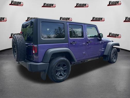 Xtreme Purple Pearlcoat 2017 Jeep Wrangler Unlimited Sport