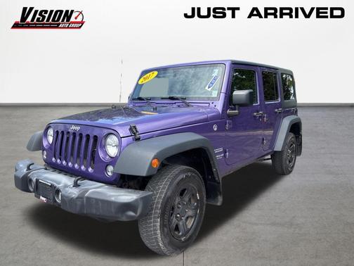 Xtreme Purple Pearlcoat 2017 Jeep Wrangler Unlimited Sport