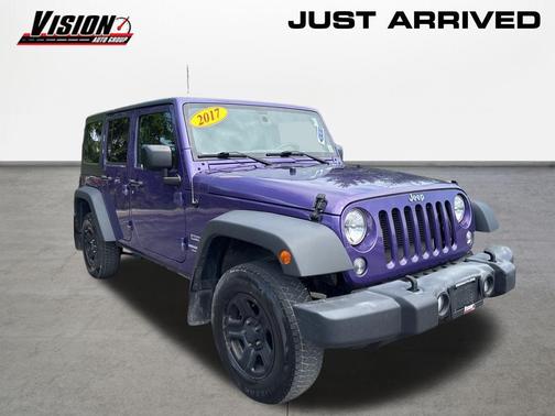Xtreme Purple Pearlcoat 2017 Jeep Wrangler Unlimited Sport