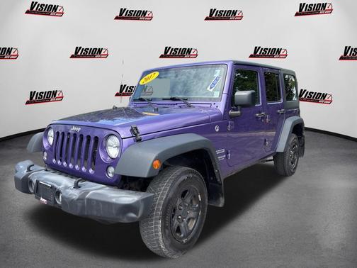 Xtreme Purple Pearlcoat 2017 Jeep Wrangler Unlimited Sport