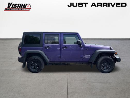 Xtreme Purple Pearlcoat 2017 Jeep Wrangler Unlimited Sport