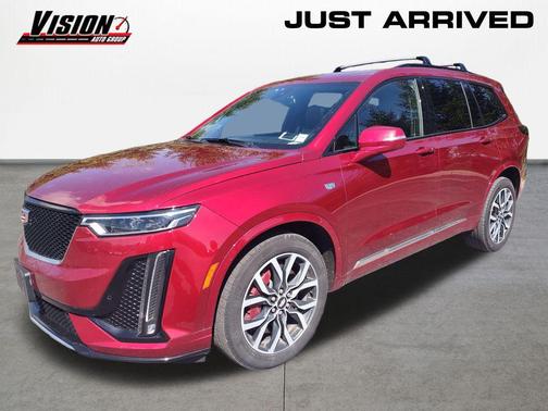 Radiant Red Tintcoat 2024 Cadillac XT6 Sport AWD