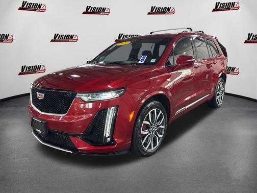 Radiant Red Tintcoat 2024 Cadillac XT6 Sport AWD