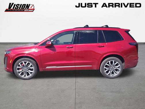Radiant Red Tintcoat 2024 Cadillac XT6 Sport AWD