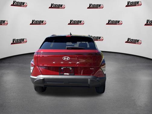 Ultimate Red Metallic 2026 Hyundai KONA SEL Sport