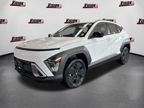 Atlas White 2026 Hyundai KONA SEL Sport