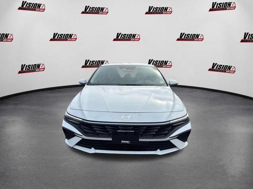 Serenity White 2026 Hyundai ELANTRA HEV Blue