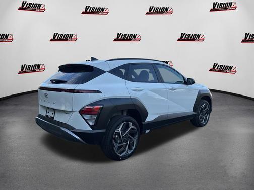 Atlas White 2026 Hyundai KONA SEL Premium