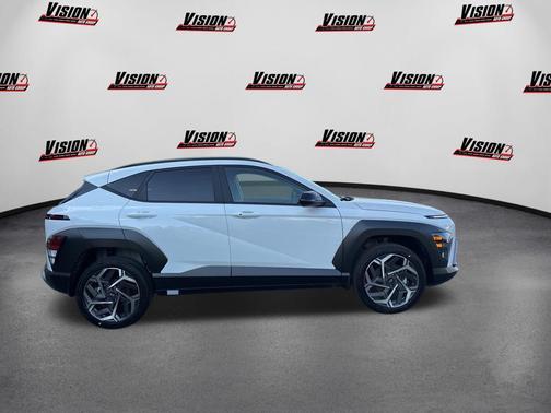 Atlas White 2026 Hyundai KONA SEL Premium