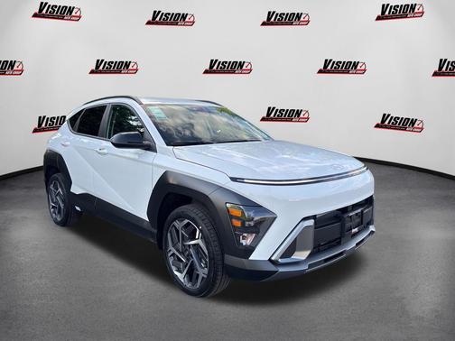 Atlas White 2026 Hyundai KONA SEL Premium