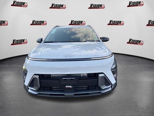 Atlas White 2026 Hyundai KONA SEL Premium