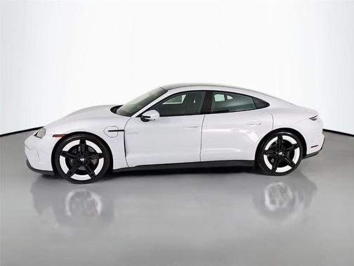 Ice Grey Metallic 2025 Porsche Taycan 4