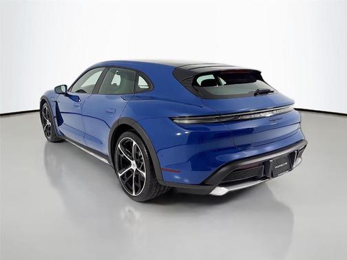 Neptune Blue 2025 Porsche Taycan 4