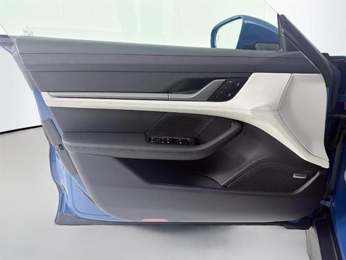 Neptune Blue 2025 Porsche Taycan 4