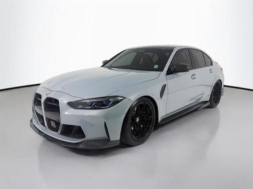 Gray Metallic 2023 BMW M3 Competition xDrive
