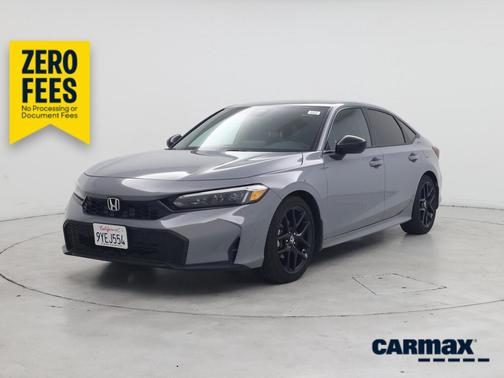 Gray 2026 Honda Civic Sport
