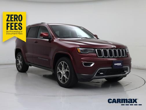 Burgundy 2018 Jeep Grand Cherokee Sterling Edition