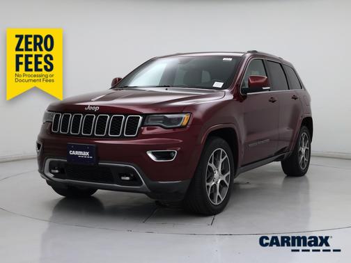 Burgundy 2018 Jeep Grand Cherokee Sterling Edition