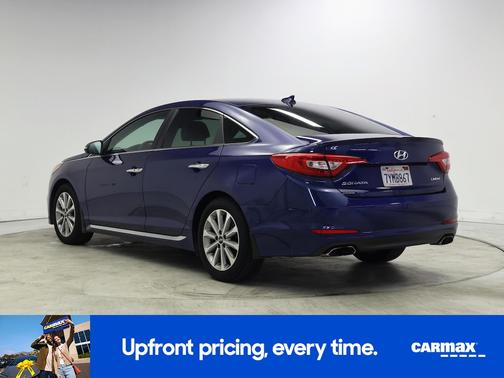 Blue 2017 Hyundai SONATA Limited