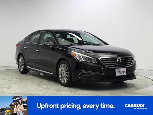 Black 2015 Hyundai SONATA Limited