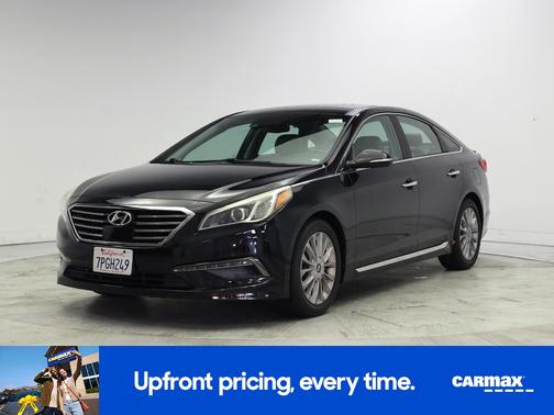 Black 2015 Hyundai SONATA Limited
