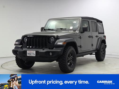 Gray 2020 Jeep Wrangler Unlimited Willys