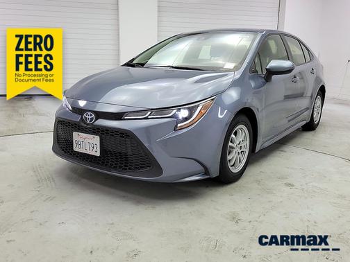 Blue 2022 Toyota Corolla Hybrid LE