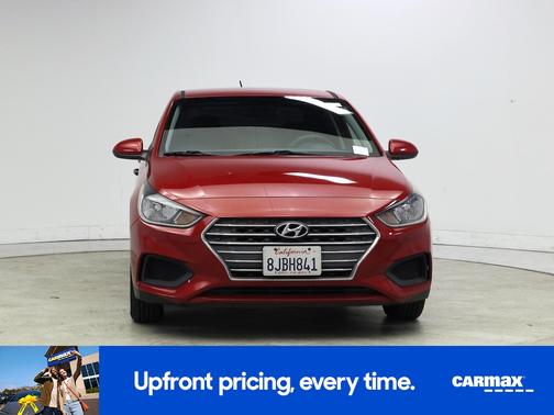 Red 2019 Hyundai Accent SE