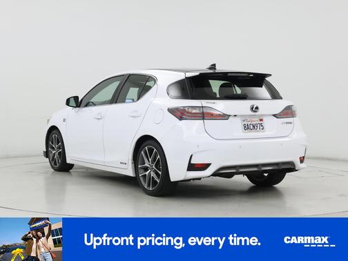 White 2014 Lexus CT 200h