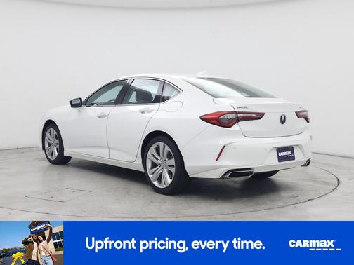 White 2021 Acura TLX Technology