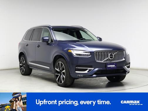 Blue 2023 Volvo XC90 B6 Plus