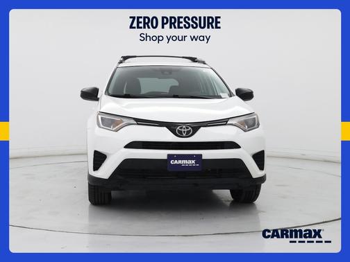 White 2017 Toyota RAV4 LE