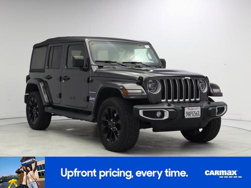 Gray 2021 Jeep Wrangler Unlimited 4xe Unlimited Sahara