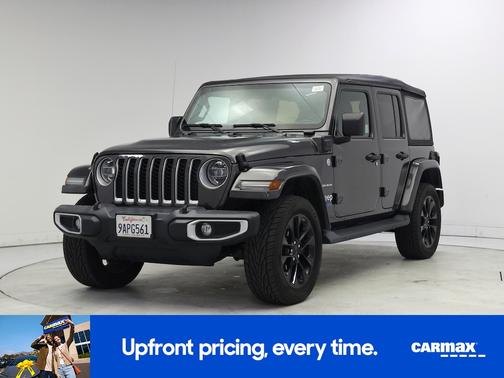 Gray 2021 Jeep Wrangler Unlimited 4xe Unlimited Sahara