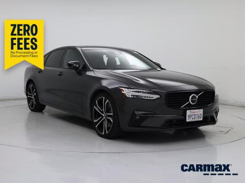 Black 2021 Volvo S90 T6 R-Design