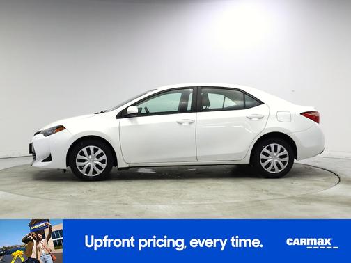 White 2017 Toyota Corolla LE
