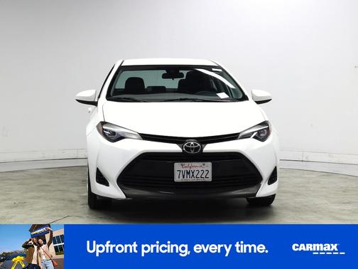White 2017 Toyota Corolla LE