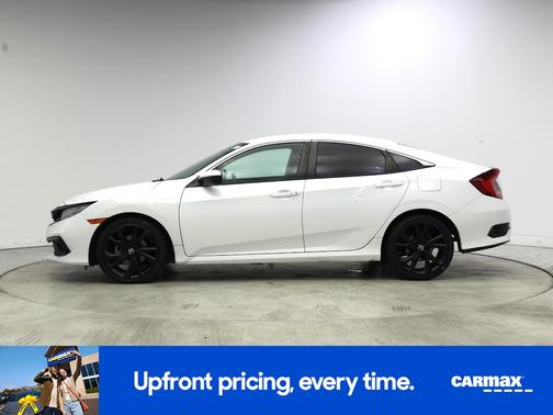 White 2020 Honda Civic Sport