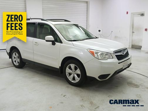 White 2015 Subaru Forester 2.5I Premium