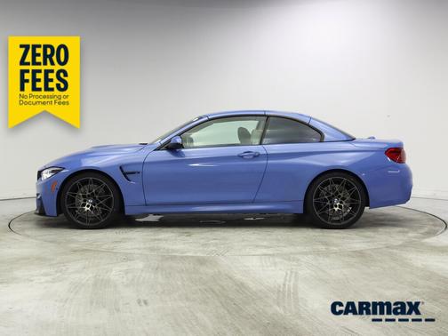 Blue 2018 BMW M4