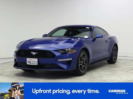Blue 2018 Ford Mustang Ecoboost