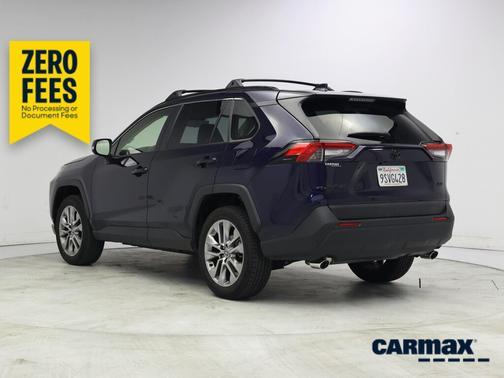 Blue 2025 Toyota RAV4 XLE Premium