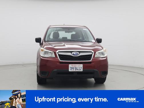 Red 2014 Subaru Forester 2.5I