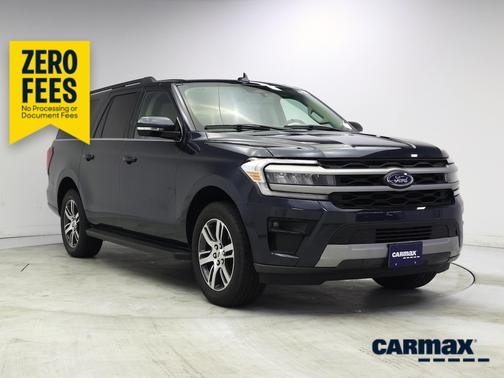Blue 2024 Ford Expedition Max XLT