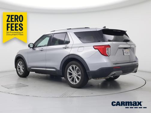 Silver 2022 Ford Explorer Limited