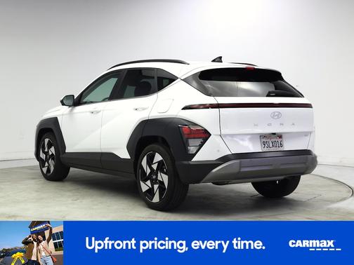 White 2024 Hyundai KONA Limited